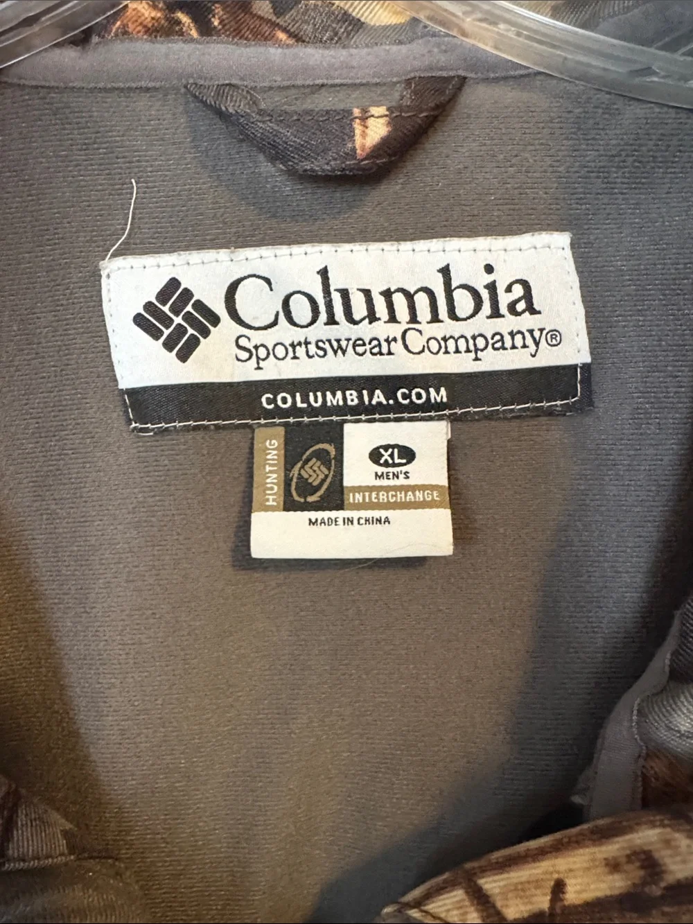 Columbia Camo Hunting Jacket - Brown, Tan, Black